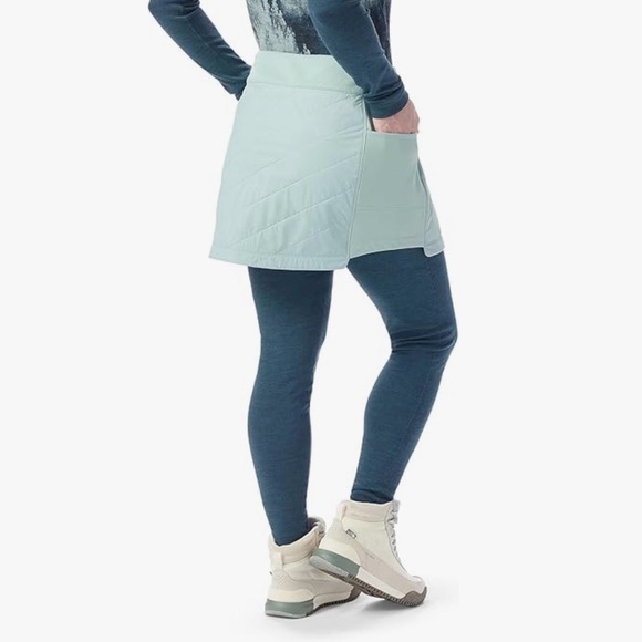 Smartwool Smartloft Pull-On Skirt Womens Medium Winter Sky never worn - Picture 2 of 12